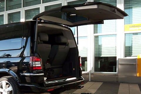 Full day luxury car with driver at disposal in Stockholm