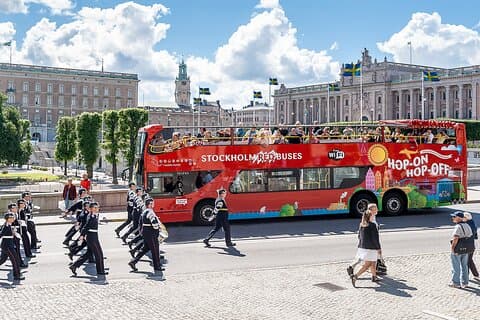 Stockholm Hop-On Hop-Off Bus & Boat Options