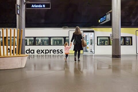 Arlanda Express Train Airport and Stockholm City Transfer