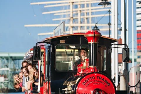Trolley train