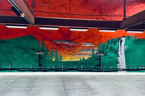 Stockholm Subway art