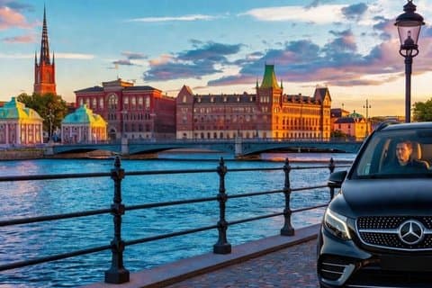 Private VIP Stockholm City Tour – Car, Guide, Snacks & Water Incl