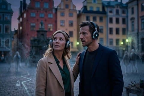 Digital Self-Guided Ghost Walk and Historical Tour Gamla Stan