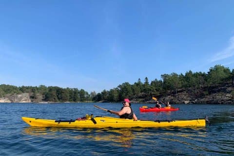 Kayak Tour in the Stockholm Archipelago with Lunch Meal