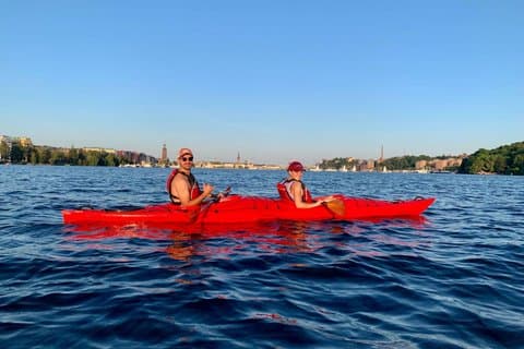 Guided Kayak Tour in Central Stockholm