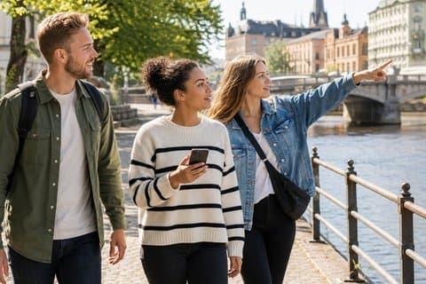 Self Guided Secrets of Linköping Exploration Game Tour