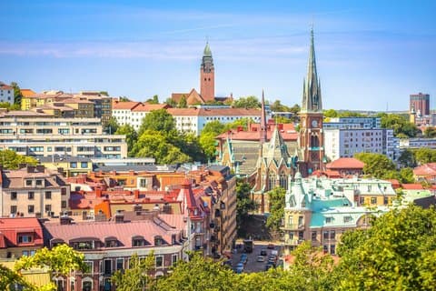 Gothenburg Self Guided Tour of Canons and Canals
