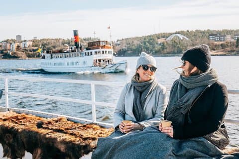 Stockholm Winter Boat Tour with Guide