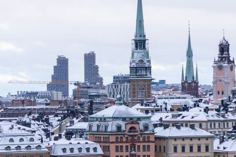Stockholm Winter Archipelago Tour on a 100% Electric Boat