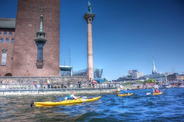 It's so beautiful seeing the city from the water