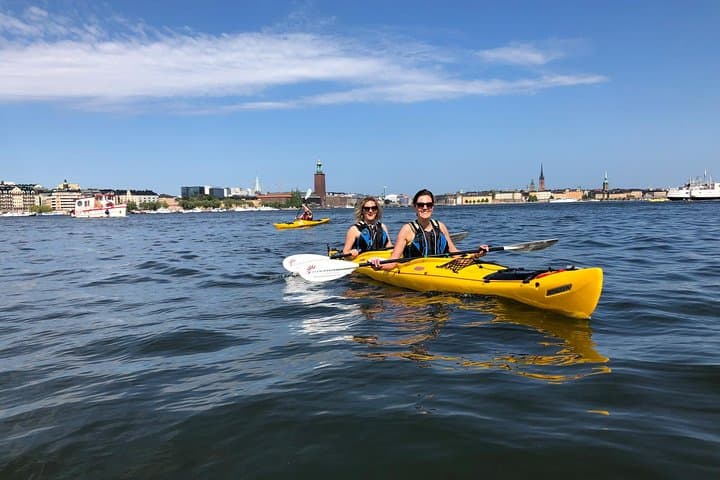 It's so beautiful seeing the city from the water