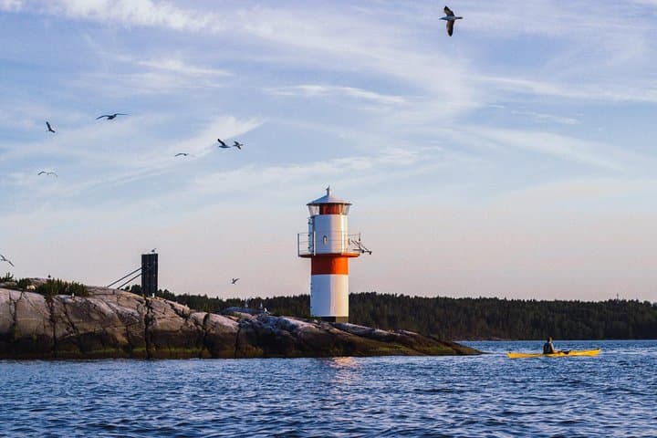 2-day kayaking adventure around Vaxholm in Stockholm Archipelago - self guided