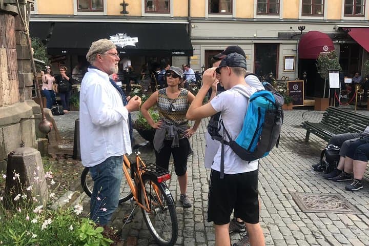 We'll visit Gamlastan on Bike and learn about its history.