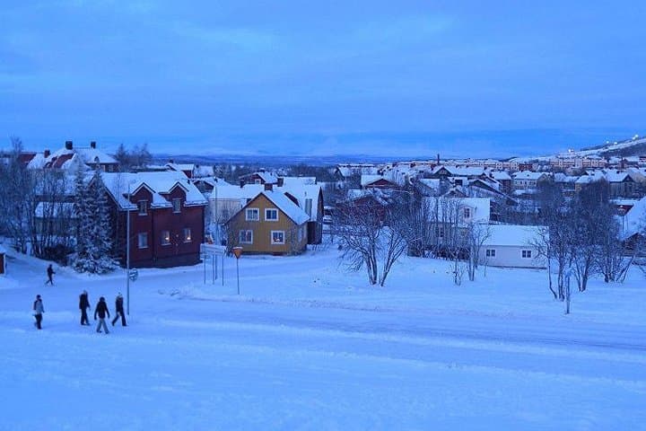 Kiruna Private Transfer from Kiruna (KNR) airport to central Kiruna