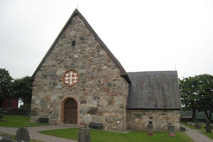 15th C church outside