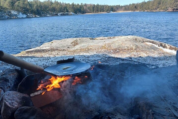 Swedish Hike and guided wood burned sauna