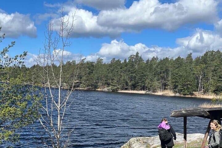Swedish Hike and guided wood burned sauna