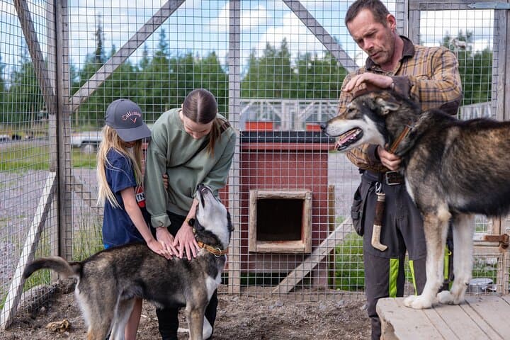 Meet 70 Huskies and Enjoy a short ATV Tour with the Huskies