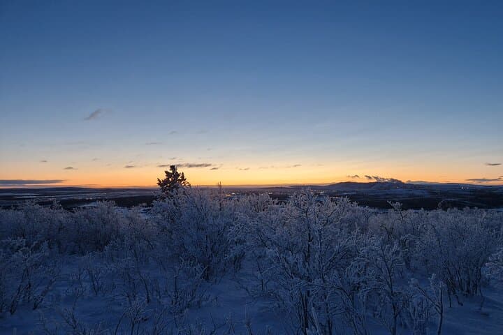 Snowshoe up a Mountain