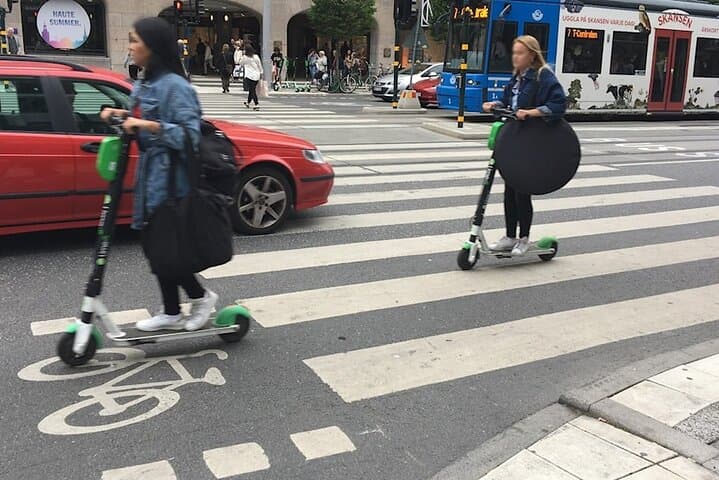 Private Scooter Tour in Gothenburg with Pickup