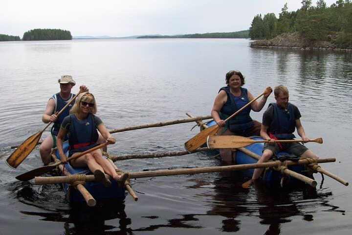 Raft Building from Basics for Families and Groups