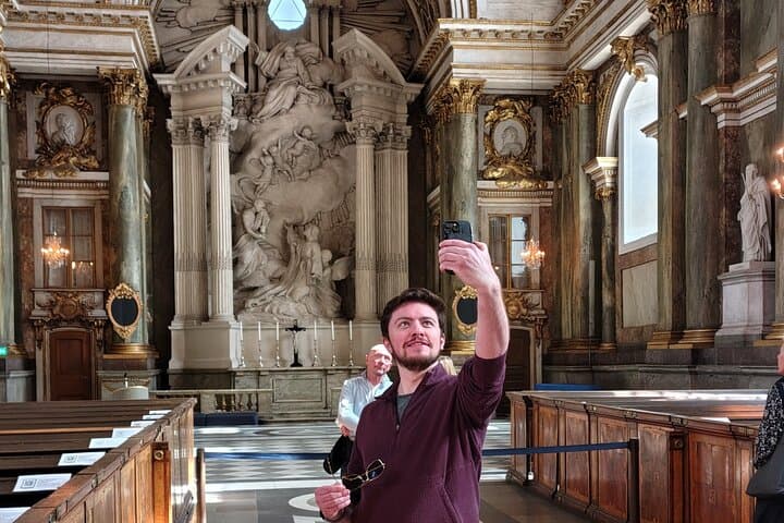 Inside the Royal Chapel
