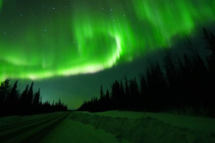 Northern Light Minibus Hunt to Abisko National Park