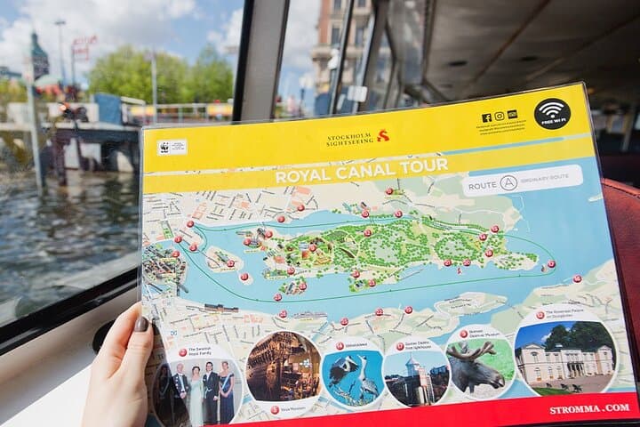 Stockholm Royal Djurgården Boat Tour