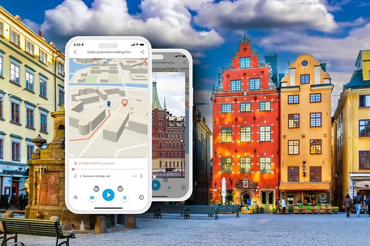 Stockholm Walking Tour with Audioguide on Your Smartphone