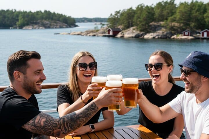 Stockholm Archipelago Guided Island Cruise With Craft Beer