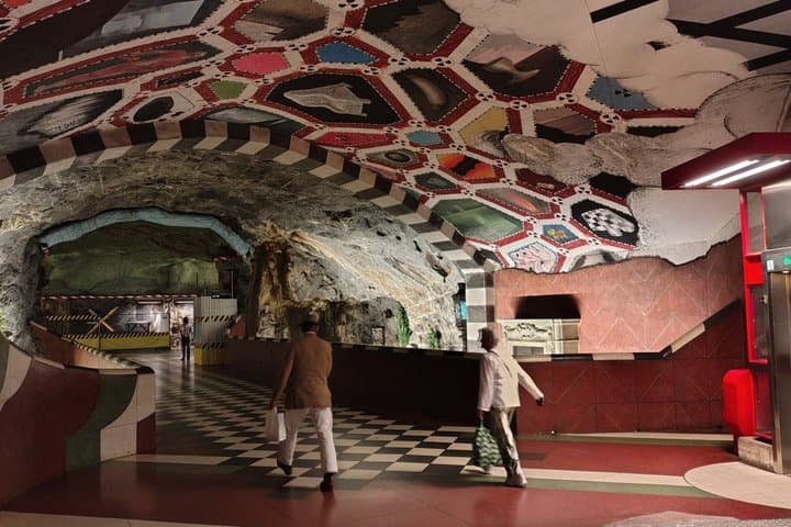 Stockholm Food Tour with Metro Art and a Royal Murder Drama