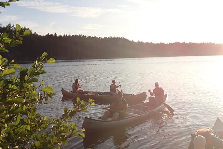 Canoe adventure in Stockholm Archipelago