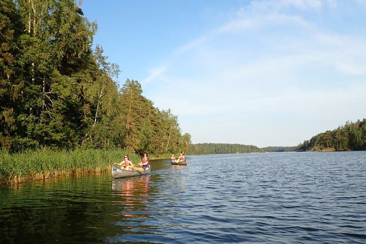 Canoe adventure in Stockholm Archipelago