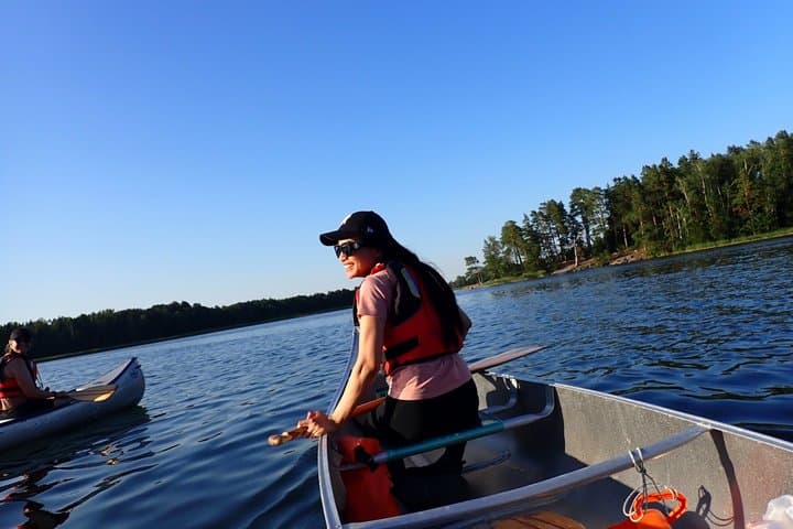 Canoe adventure in Stockholm Archipelago