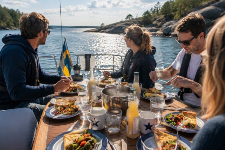 Stockholm Archipelago Sailing Adventure Island Visit and Lunch