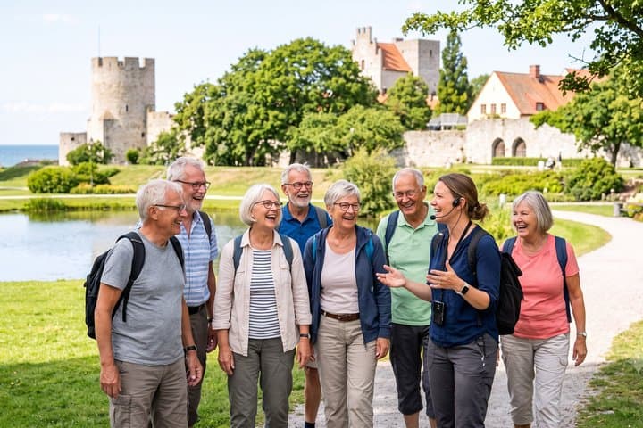 Private Walking Tour in Visby: Historic Town Wall & Museum