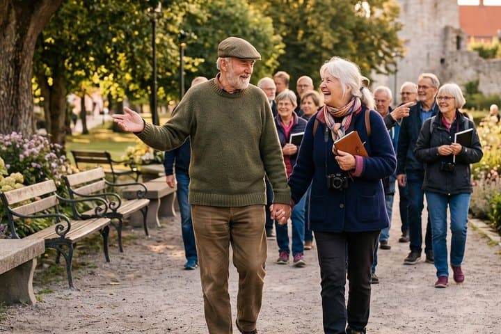 Private Romantic Architectural Walk in Visby
