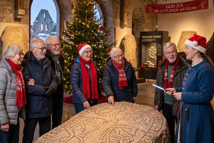Private Christmas UNESCO Walking Tour in Visby