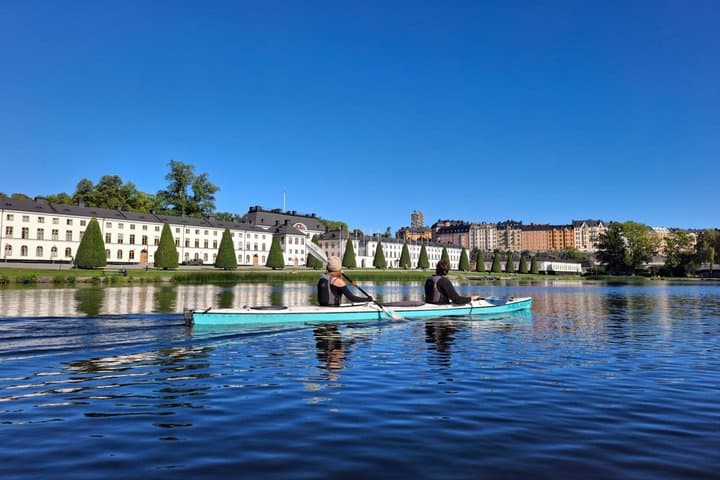 Guided Kayak Tour in Central Stockholm