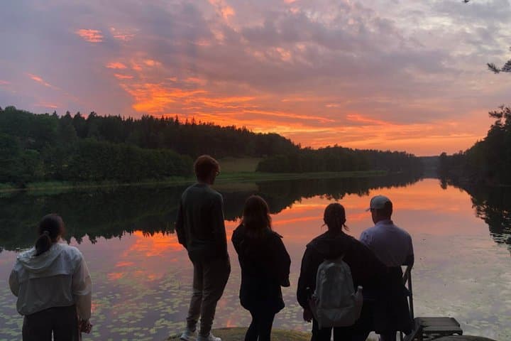Stockholm: Sunset Hike in Tyresta National Park with Meal