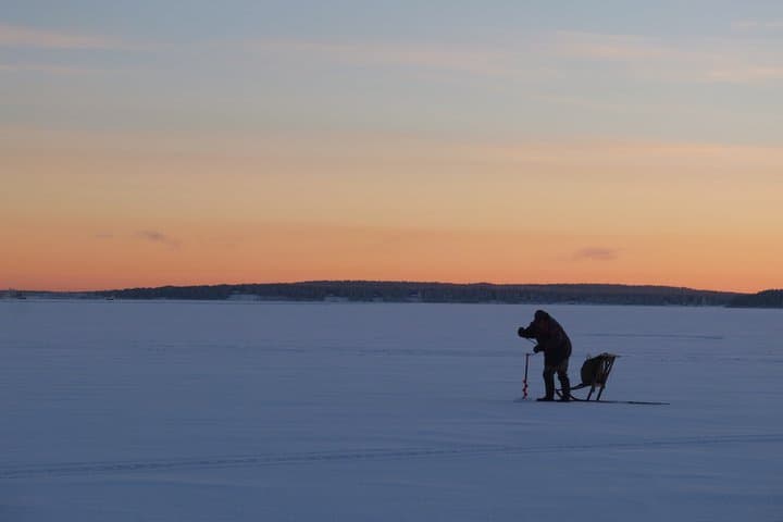 Ice Fishing Adventure in Luleå
