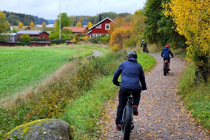 Stockholm Fat Bike Forest Adventure with Lunch and Sauna