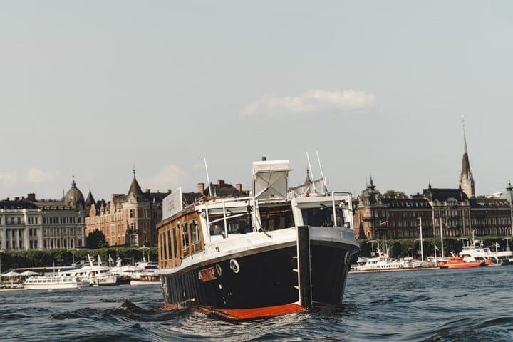 Stockholm Winter Archipelago Tour on a 100% Electric Boat
