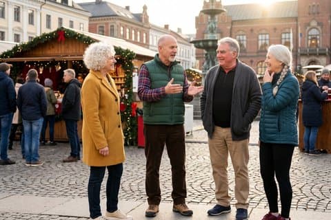 Private Christmas Walking Tour in Malmö Historic Heritage