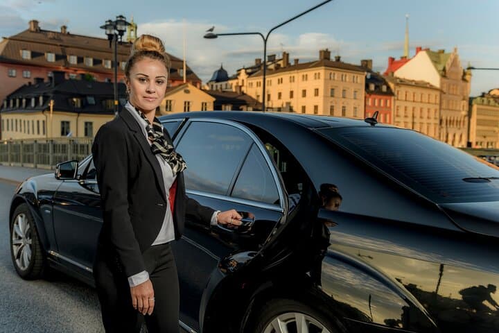 Airport Limousine Transfer: Arlanda Airport to Seaport Stockholm 1-7 Passengers