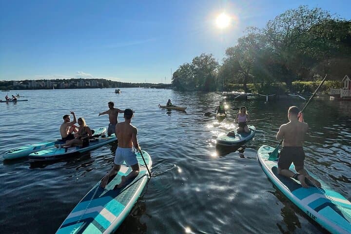 Stand up Paddling in Central Stockholm