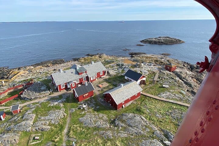 View from the lighthouse over the West Coast.
