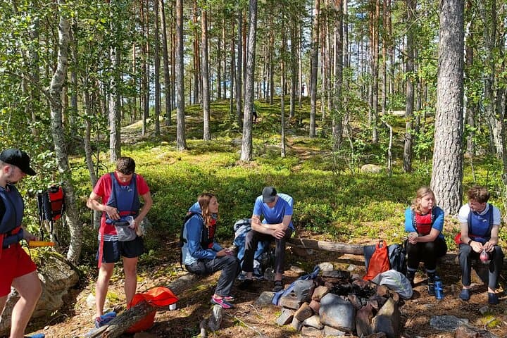 Guided Canoe Tour on the Lake Venjanssjön
