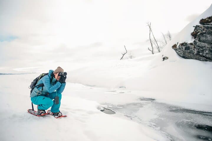 Abisko Daytime Photo Hike Snowshoe Adventure Tour