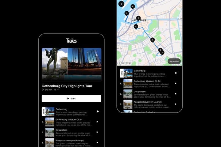 Private Self-Guided Tour in Gothenburg With 100 Audio Stories
